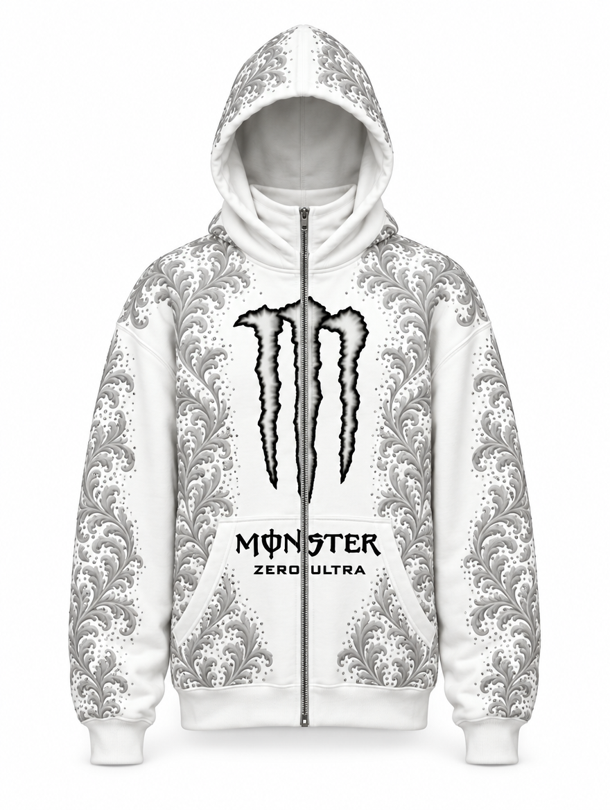 Zero Ultra | Front view, hood up and balaclava down