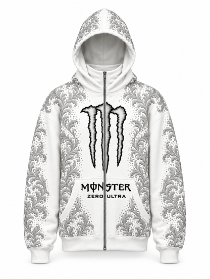 Zero Ultra | Front view, hood up and balaclava down