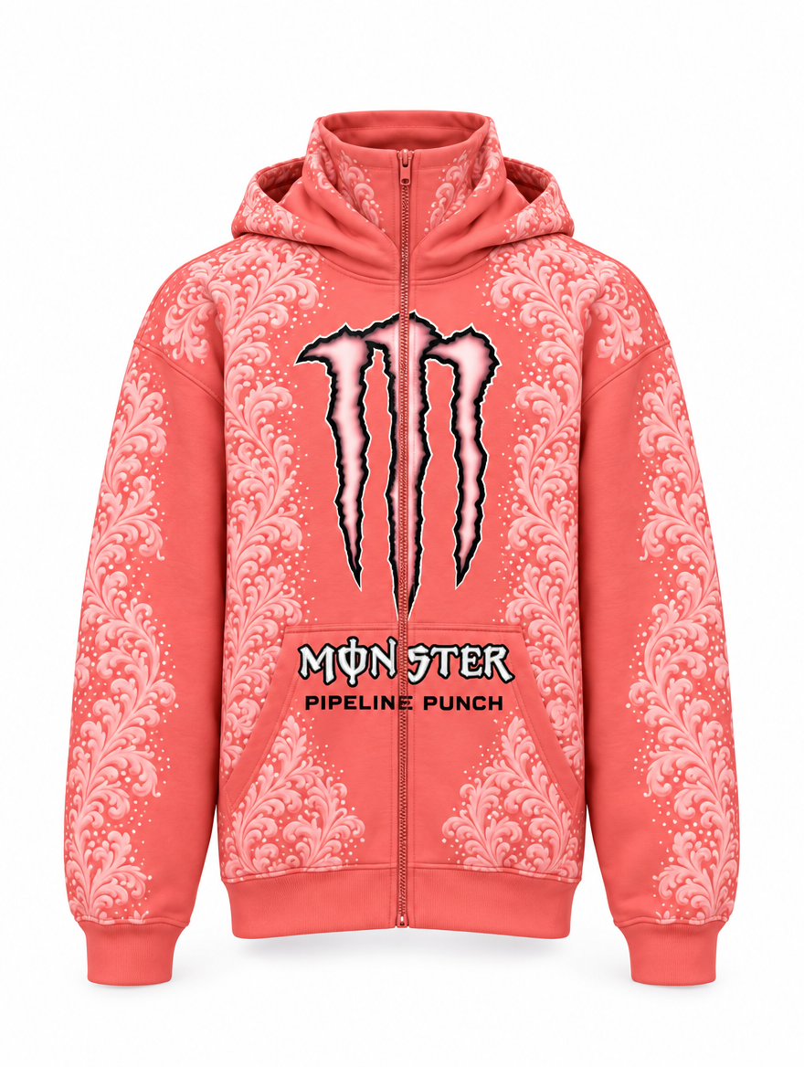 Pipeline Punch | Front view, hood down and balaclava down